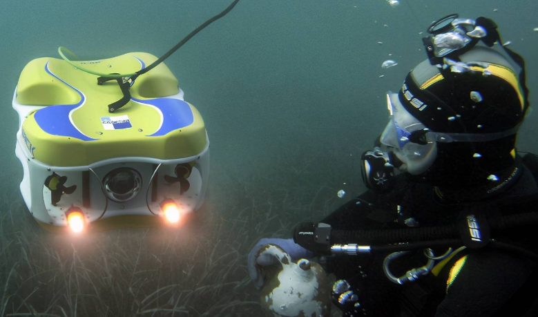 国外一个科学家发明的新机器人，居然能够吃鱼粪便（海洋机器人）
