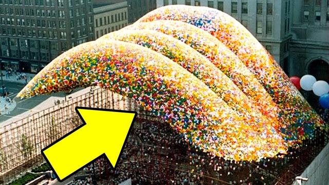 150万个气球同时放飞，结果酿成惨剧（氦气热胀冷缩）