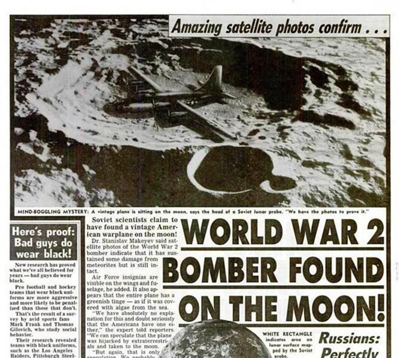 莫名失踪的二战飞机被发现几十年后出现在月球（奇闻异录）