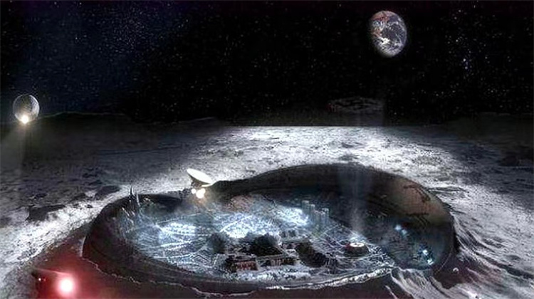 美国着急重返月球 到底是为什么 月球原来是“大水库”！