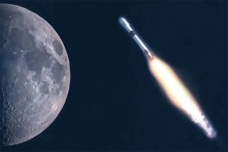 废弃火箭撞月球 月球空心 里面住大家伙（空心月球）