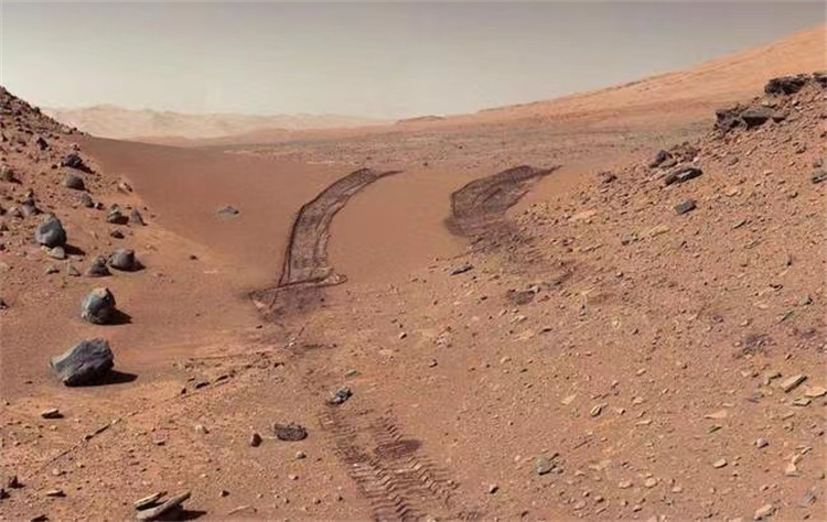 探测器诡异照片 NASA回避火星建筑 （火星金字塔）