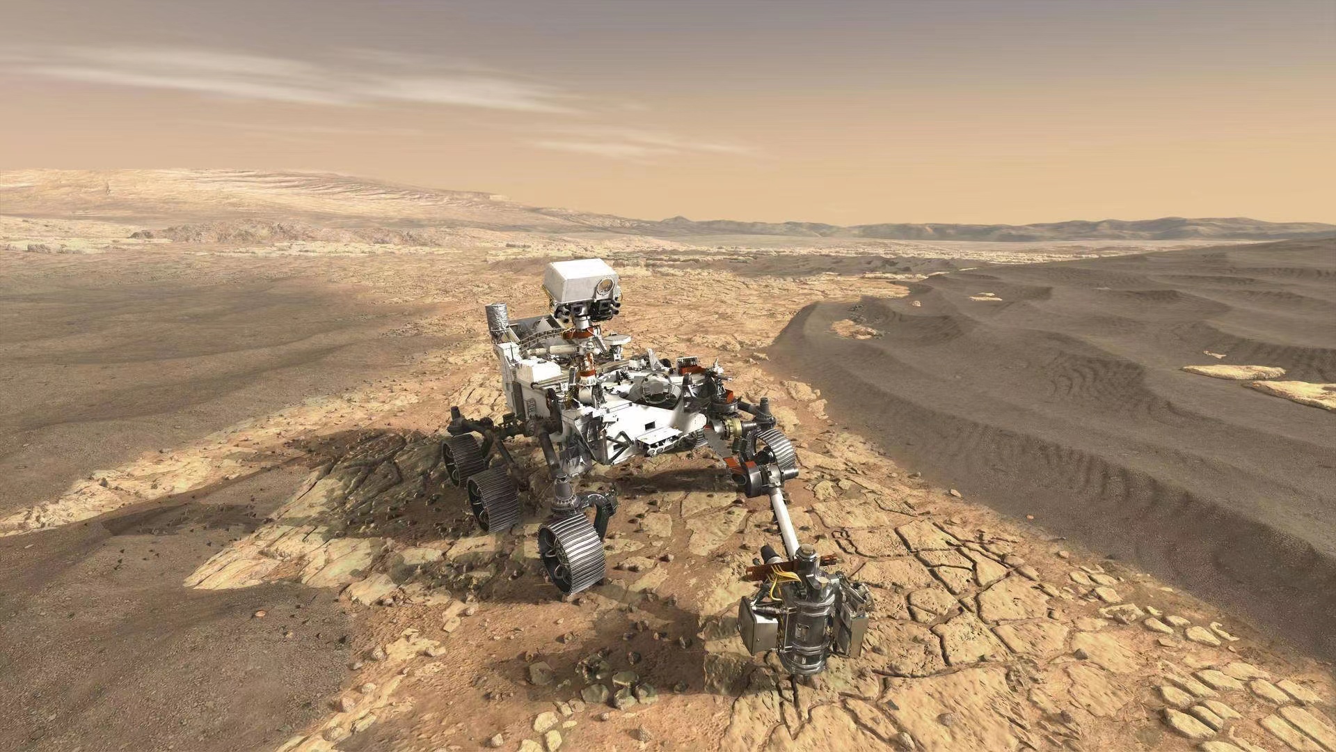 10年后人类见证火星奇迹 NASA开采火星土壤（火星真面目）