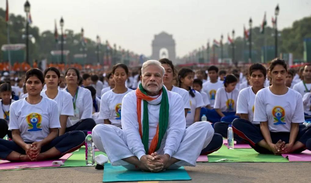印度高调庆祝国际瑜伽日，尼泊尔总理：瑜伽分明是起源于我国