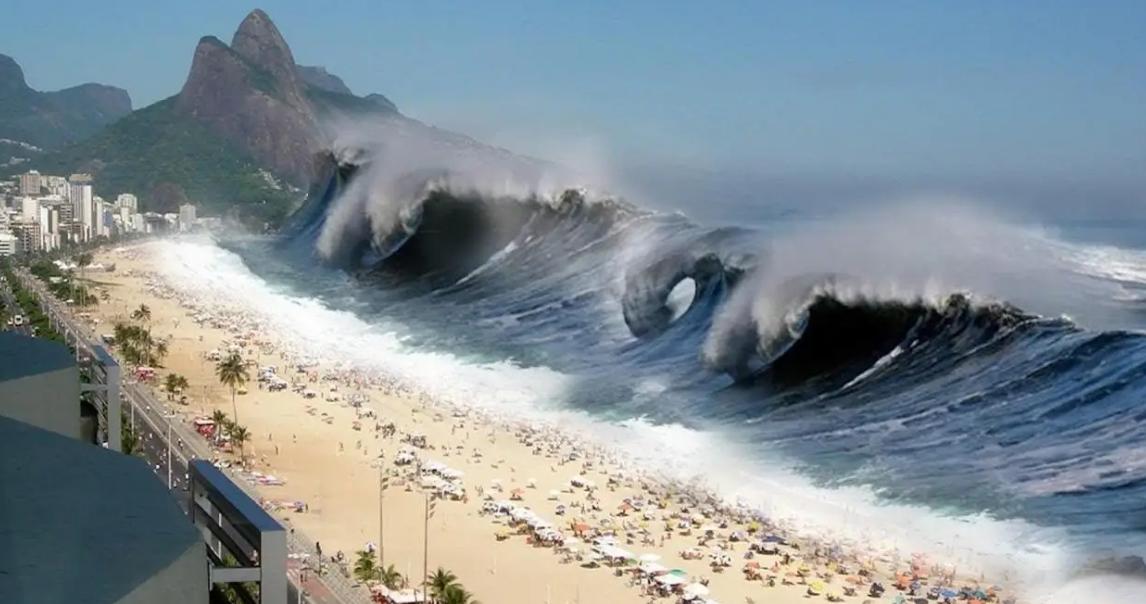真实的海啸十分可怕，海啸是怎么形成的？（传播速度相当喷气机）