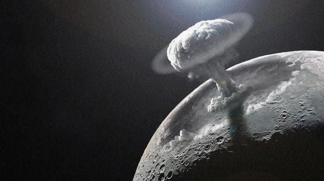 疯狂科学家想轰炸月球，难道是有什么发现（爆月工程）