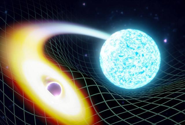 黑洞吞噬出现引力波震撼，物理学家观点又被验证（黑洞的吞噬）