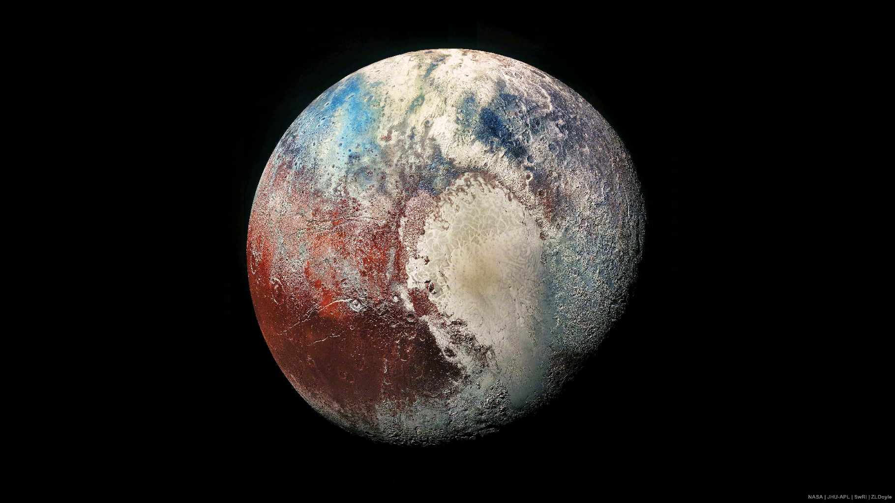 冥王星图片 真实图片