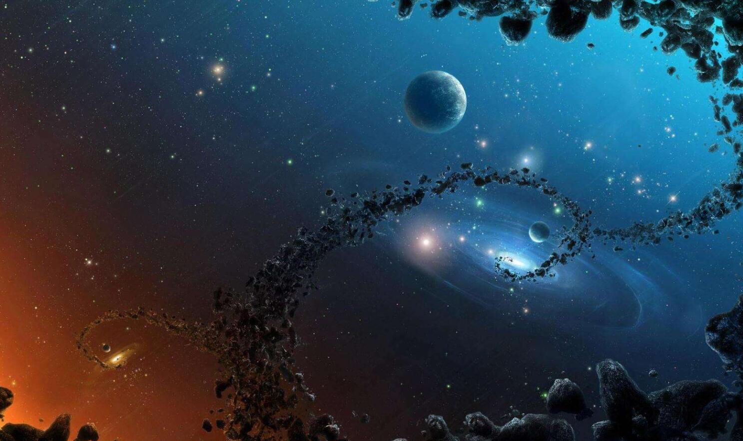 如果银河系和仙女座合并，地球会成什么样（星系合并）