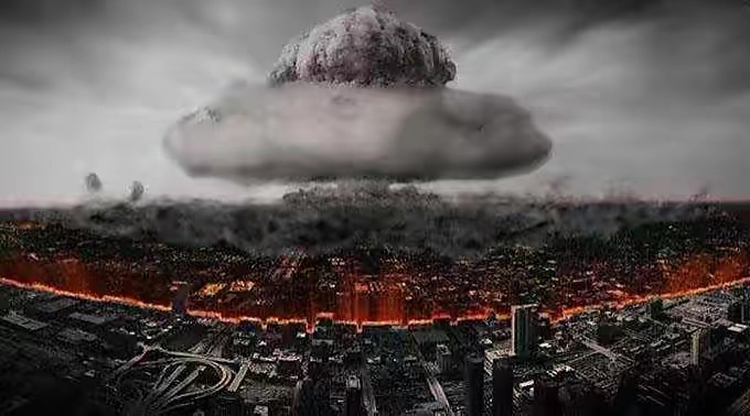 人类几乎不可能同一时间灭绝，哪怕全球核武器一起引爆