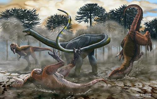 恐龙为什么能长到几吨几十吨，陆地动物达到不了这重量？