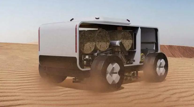 甘肃将投入使用中国制造的多功能立体固沙车 一天可吞噬40亩沙漠