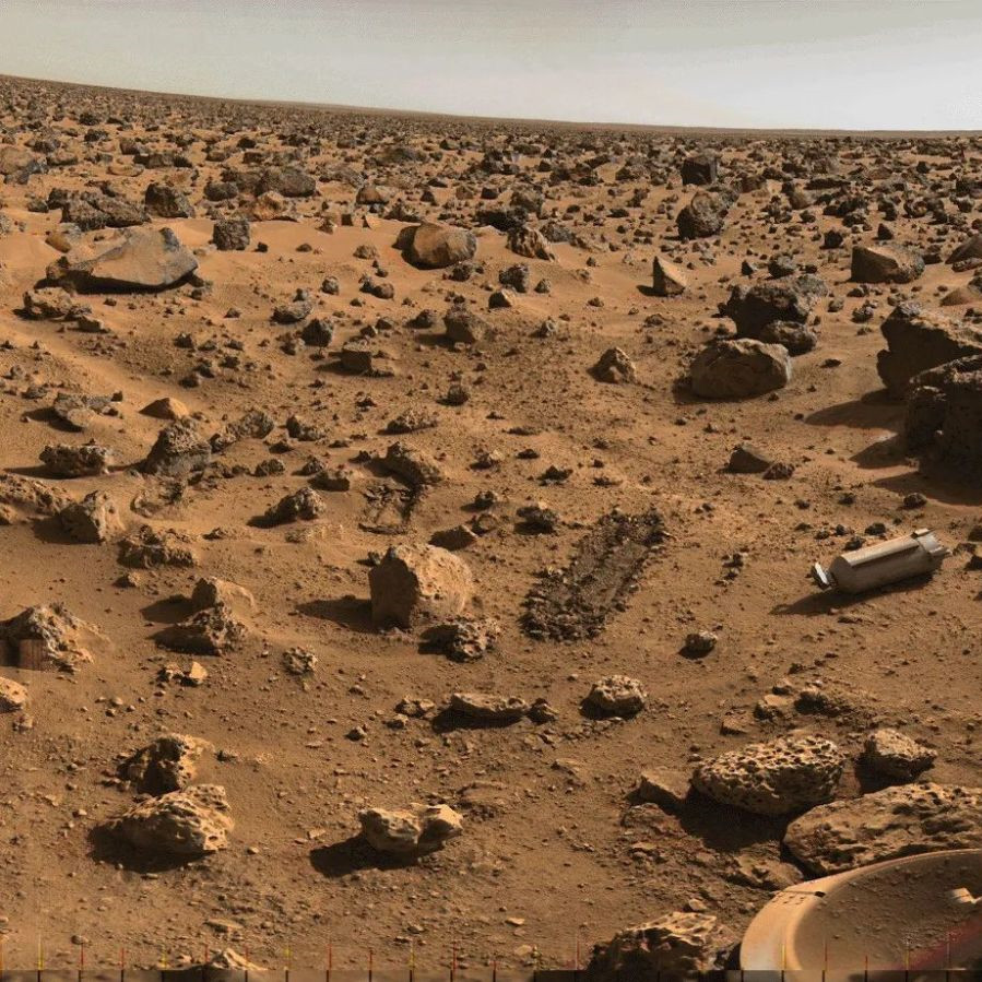 火星照公开显示沙地一个奇物，看似“活物”（火星发现）