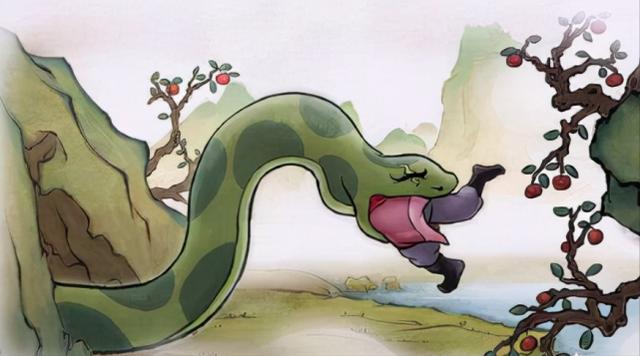 蛇对巨物一口吞为何不会噎着，不窒息（秘密在它们灵活的肋骨上）