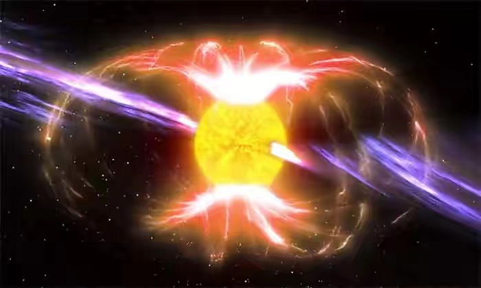 在这颗新发现的星球上，一天只有1.4秒，成为自传速度最快的磁星