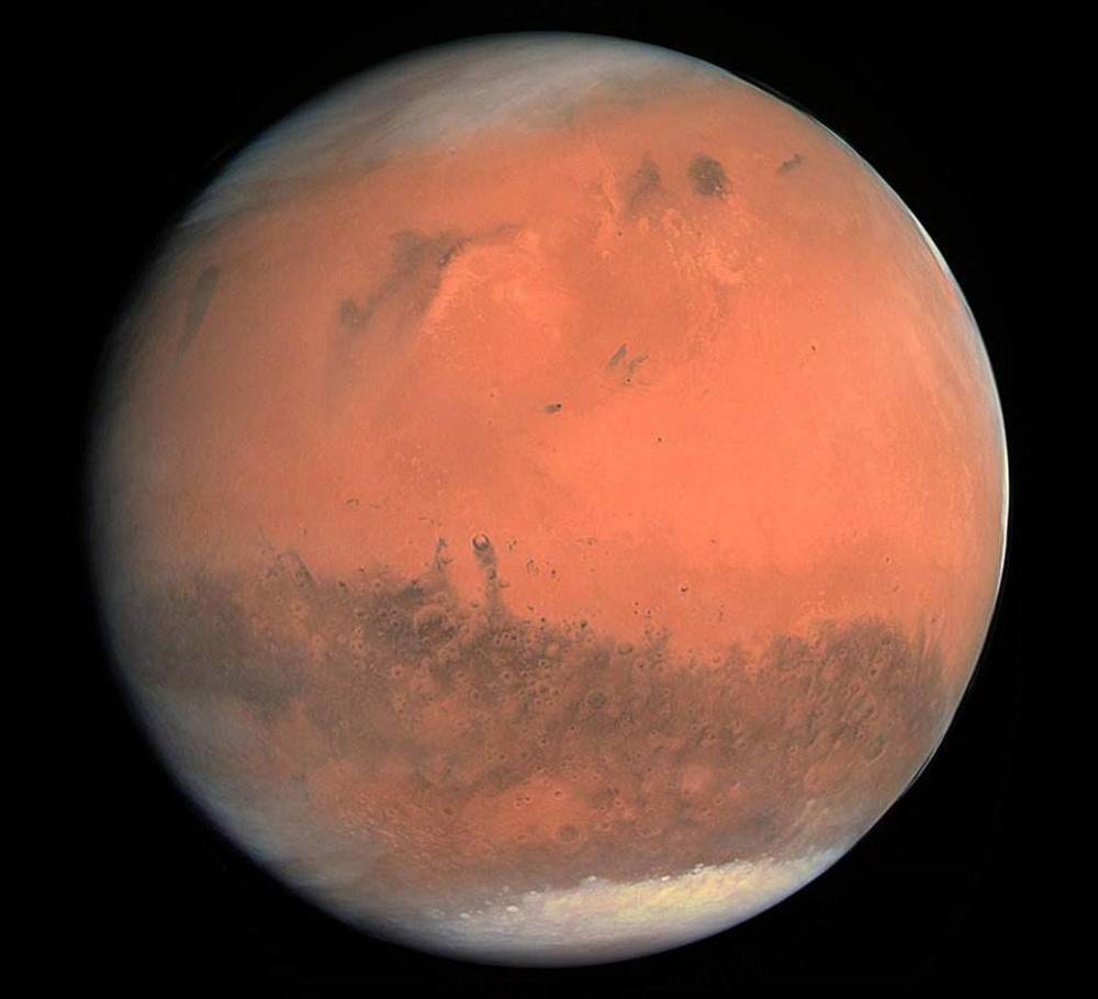 火星在中午地表裂缝向外释放跟生命有关气体（火星生命）