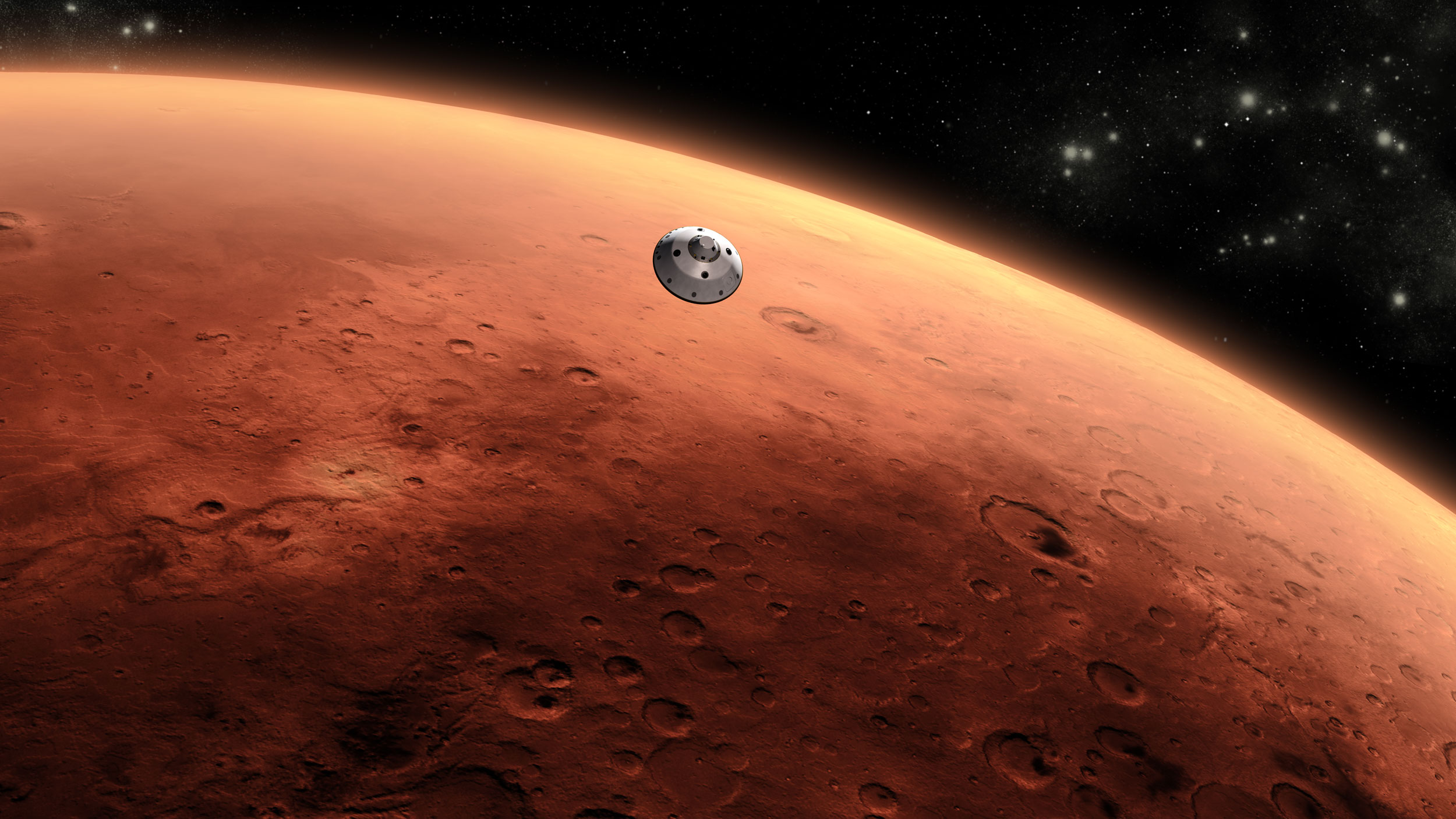 多个飞船类物体现身火星，被火星轨道器拍摄（外星生命）