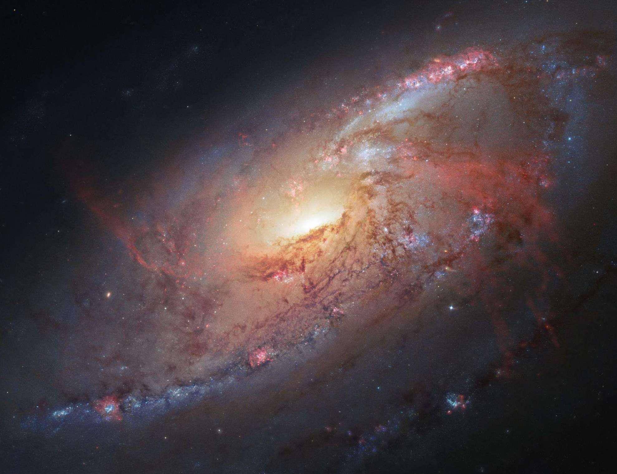 “韦伯”拍到非凡的照片，距离百亿光年（爱因斯坦环）