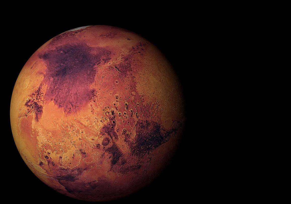 火星撞击坑内沙丘摆出奇怪图案，持续发生变化（火星观察）