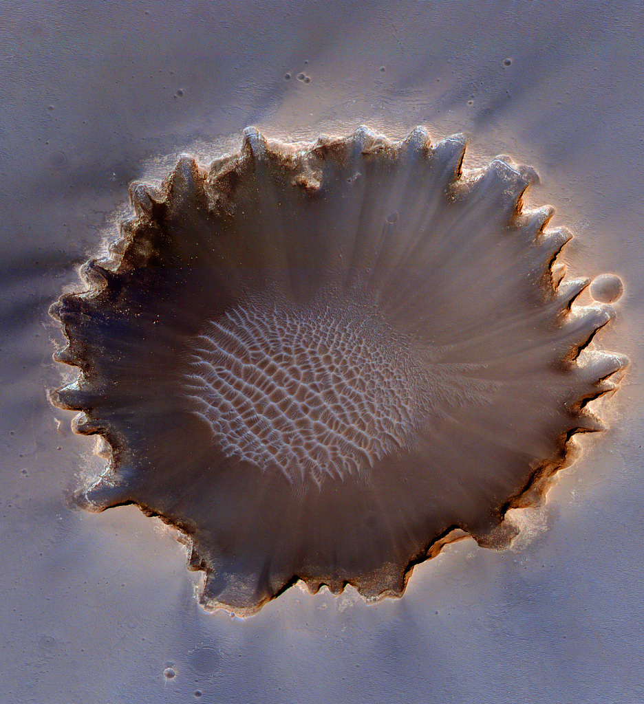 火星长出类似于蘑菇的物体，还在持续变大（外星物质）