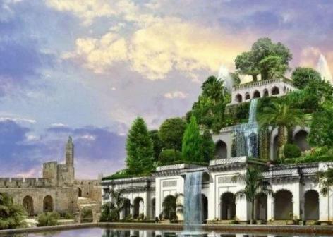 古巴比伦王国的空中花园，有可能是虚构的建筑（古代建筑）