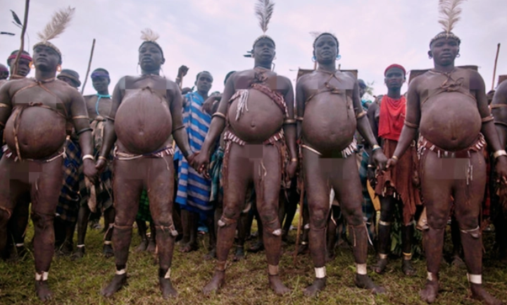 这个非洲部落“以胖为美” 怎么会这么奇怪？（部落审美）