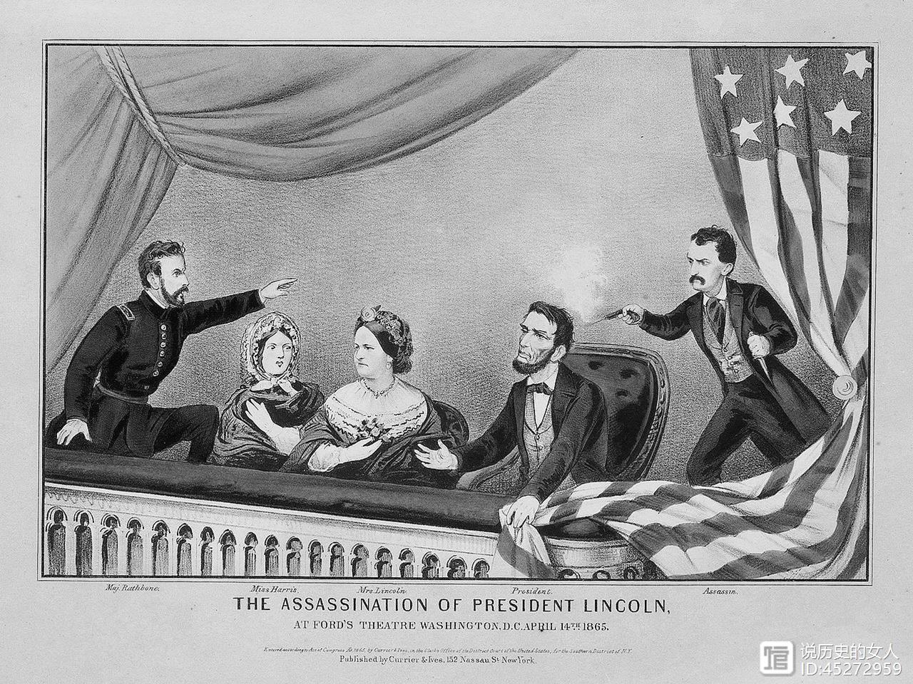 美国第1位被刺杀的总统林肯 其死因存在4大诡异之处 至今无解成谜