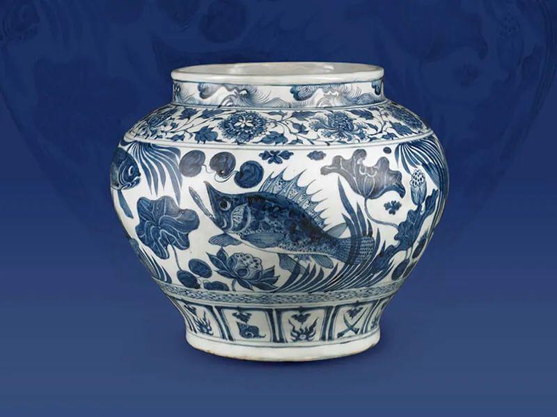 学习：中国古代陶瓷专题：元明清釉下彩绘瓷