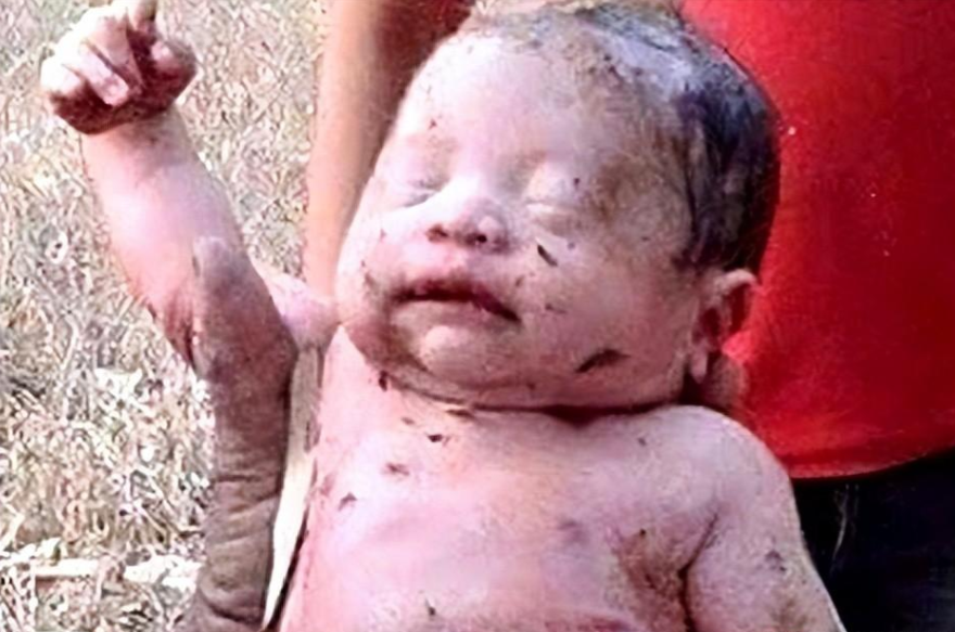 16年，泰国一个月大男婴被狂捅14刀后活埋，凶手身份曝光震惊众人