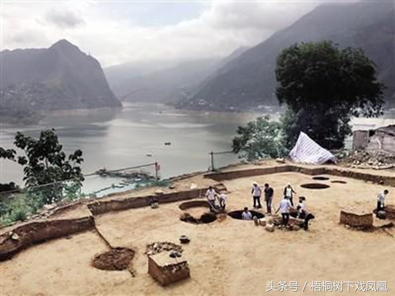 刘备墓考古新发现，三峡枯水期甘夫人墓露出，可惜无法继续往下挖