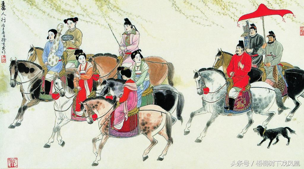 唐朝男女热衷于“游春”，现代考古证实了“大唐特色”的郊游风俗