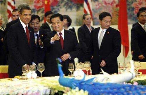 安徽一小地方出土一件文物，胡锦涛曾展示给美国前总统奥巴马看