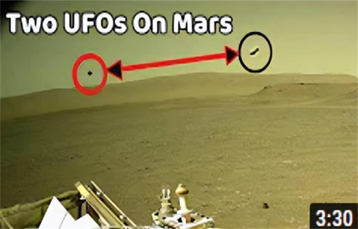 火星又出怪事 NASA拍到不明飞行物 被火星车发现后还不断移动