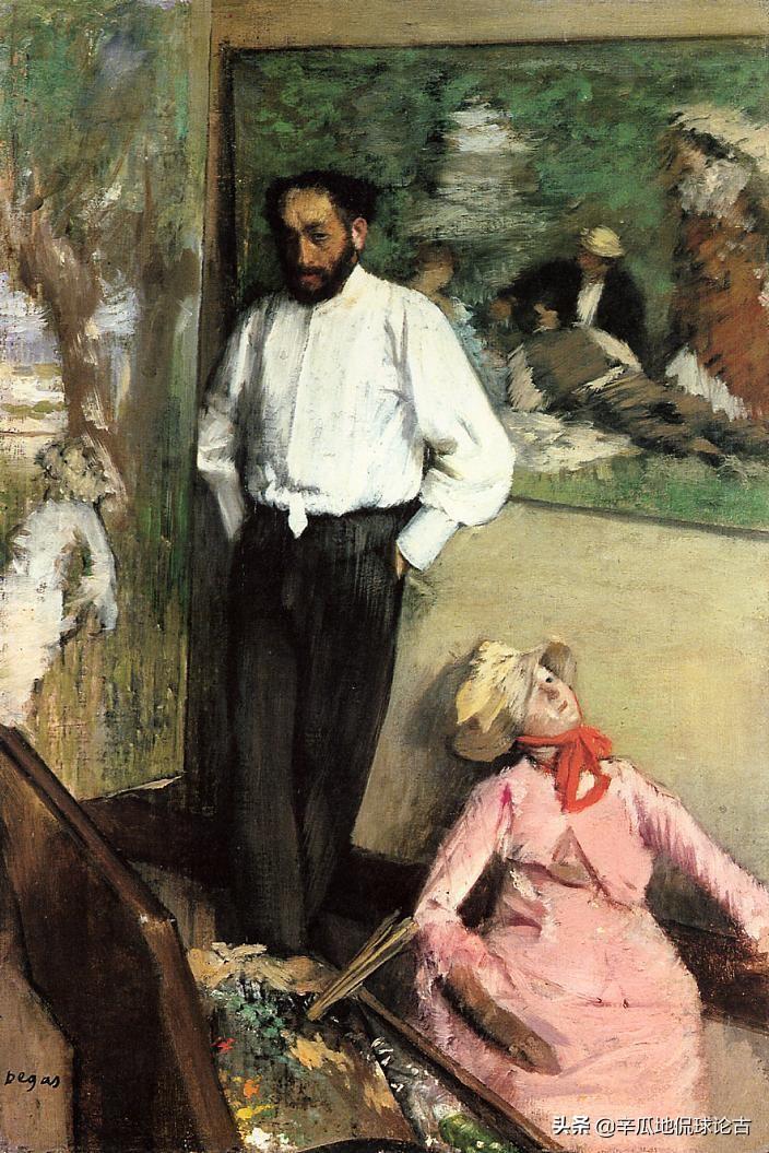 法国印象派画家和雕塑家Edgar Degas 3
