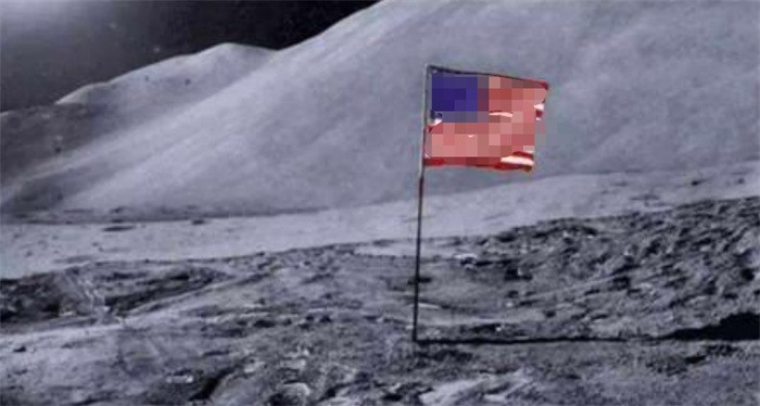 美国50年前登陆月球 插在月球上的旗帜现在如何