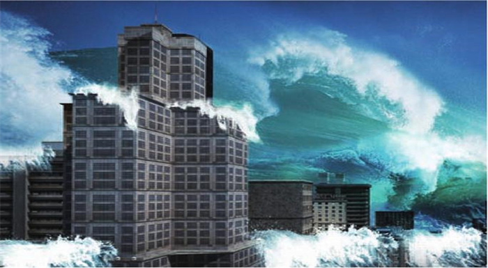 海啸到底有多恐怖 巨浪席卷整个城市 幸存者寥寥无几