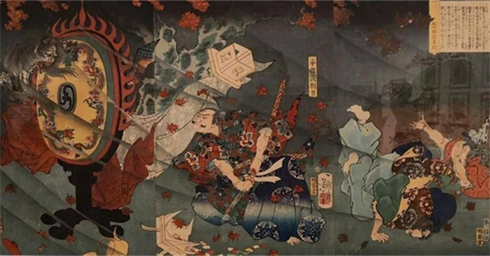日本传说中的女鬼户隐红叶  侧室红叶想上位给正房下咒术