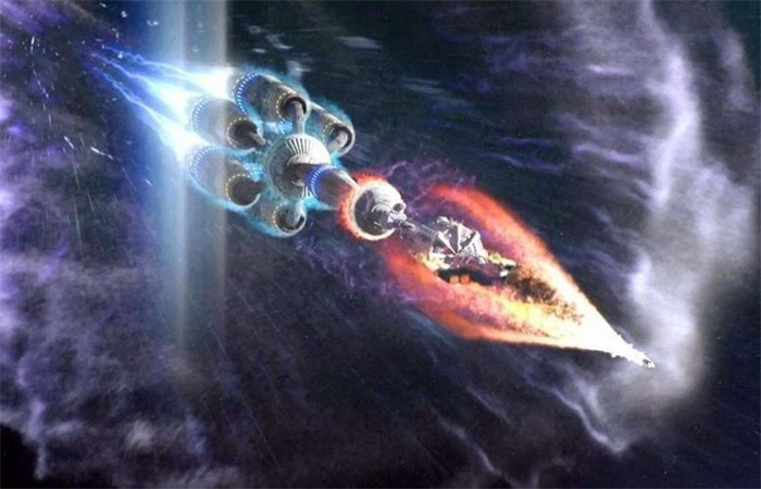 飞船以10亿倍光速前进  是否能到达宇宙边界