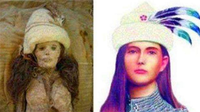 新疆考古发现的一具女尸 容貌堪比明星（美丽女尸）