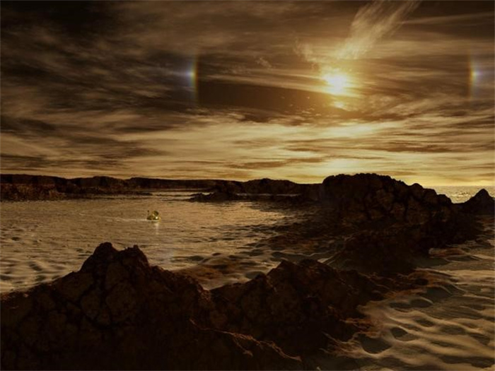 地貌虽然有些不同  但土卫六与地球极度相似  或许存在着生命