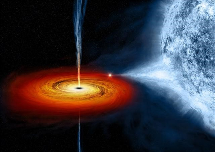 太阳系走向黑洞 科学家揭秘坠落倒计时 地球会被黑洞吞噬