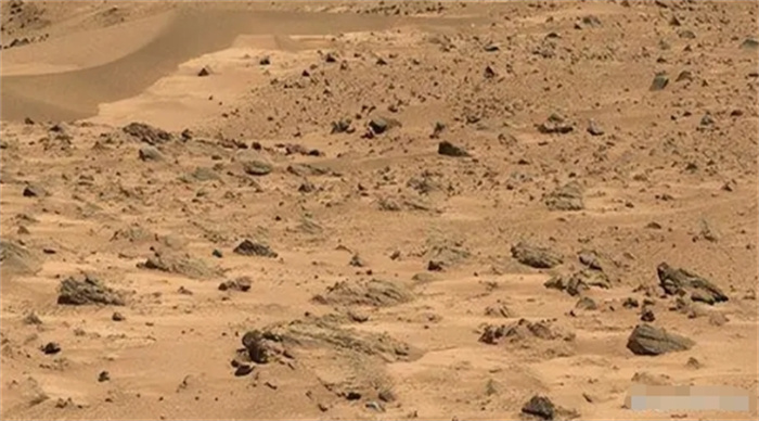 火星上的花朵或蘑菇照片。火星车的镜头里发现了什么？