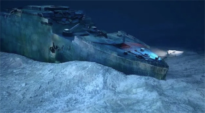 “泰坦”号海底残骸影像曝光，“泰坦尼克”号在海底的情况如何？