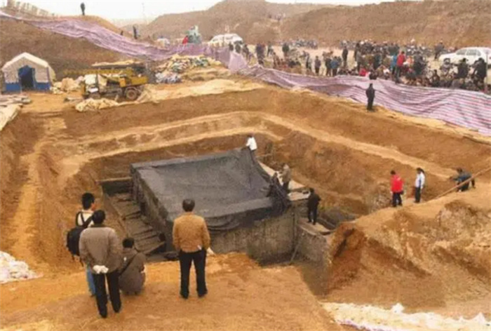 陕西发现唐代公主墓 甚至还猥亵尸体（盗墓贼行为）