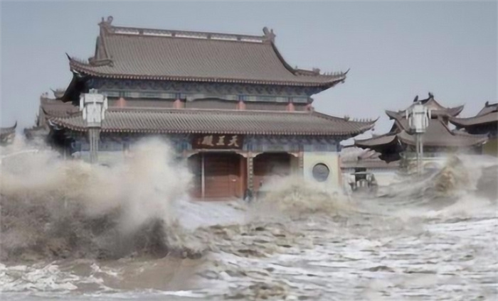 北京一龙王庙 遭遇到洪水后完好无损（龙王保佑）