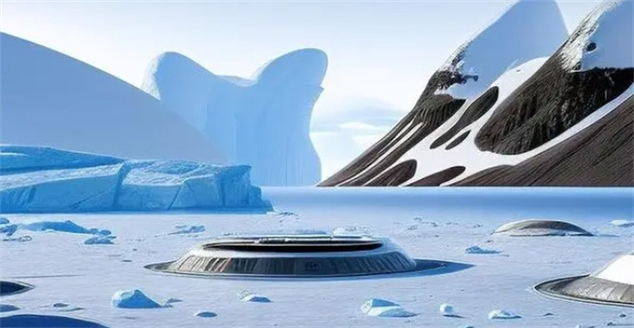 南极洲外星人基地谜团，外星人留下超现代化建筑群