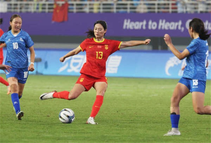 中国女足战胜蒙古 中国女足对战蒙古16-0