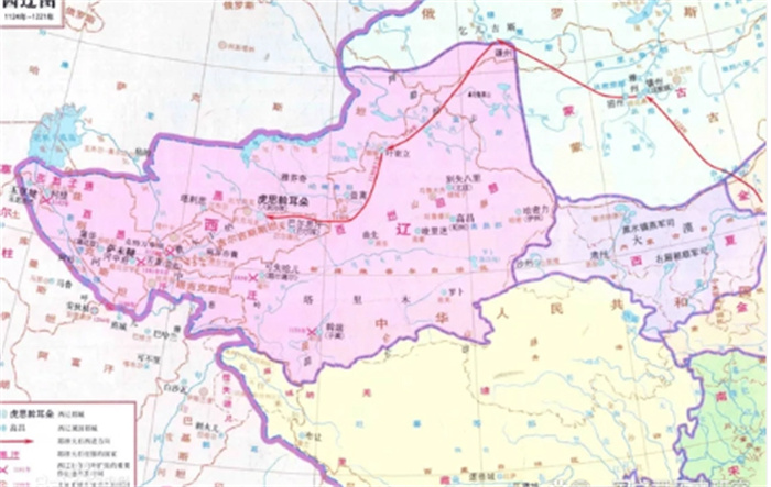契丹人建立的辽朝疆域是今天的哪里  说出来别不信  其疆域比宋大