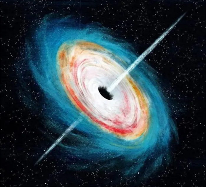 黑洞引力能锁住光，为啥还会有相对论喷流，每秒9万公里？
