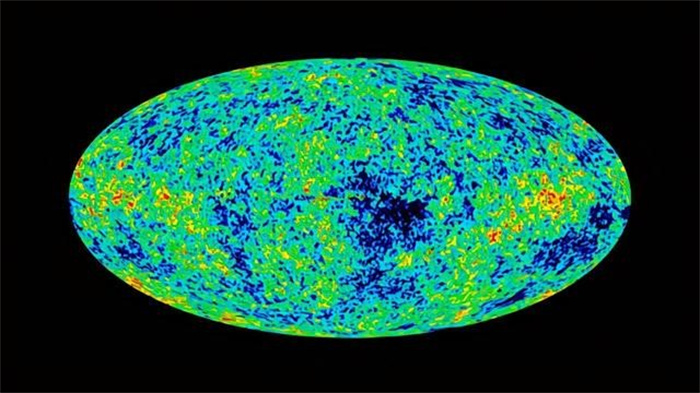 宇宙微波背景辐射图  班班斑点背后  藏着宇宙的前世今生